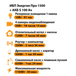 ИБП Энергия Про 1500 + Аккумулятор S 100 Ач - 12В (1100Вт - 50мин) - ИБП и АКБ - ИБП для котлов - omvolt.ru